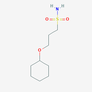 3-(Cyclohexyloxy)propane-1-sulfonamide