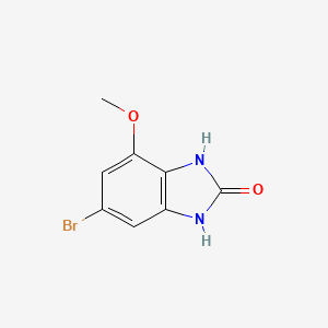 6-bromo-4-methoxy-2,3-dihydro-1H-1,3-benzodiazol-2-one