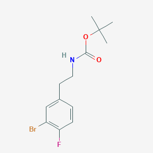 Tert-butyl 3-bromo-4-fluorophenethylcarbamate