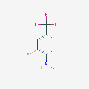 2-bromo-N-methyl-4-(trifluoromethyl)aniline