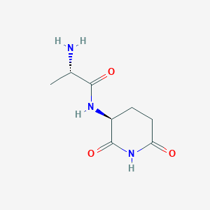 (S)-2-Amino-N-((S)-2,6-dioxopiperidin-3-yl)propanamide