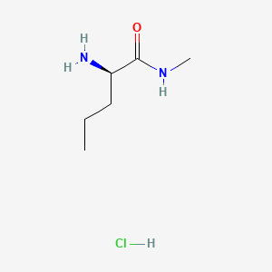 (2R)-2-amino-N-methylpentanamide hydrochloride