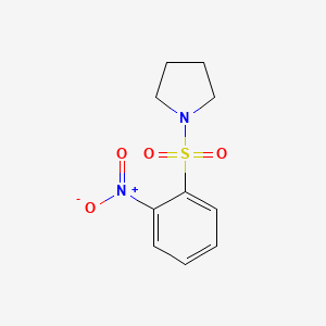 molecular formula C10H12N2O4S B1349012 1-[(2-硝基苯基)磺酰基]吡咯烷 CAS No. 327069-81-8