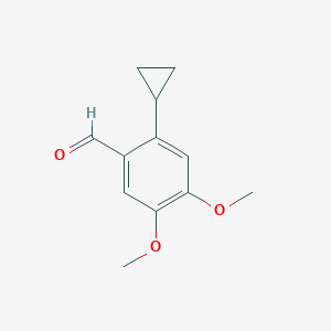 2-Cyclopropyl-4,5-dimethoxybenzaldehyde