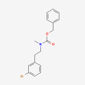 molecular formula C17H18BrNO2 B13490180 Benzyl 3-bromophenethyl(methyl)carbamate 