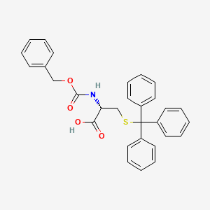 (2S)-2-{[(benzyloxy)carbonyl]amino}-3-[(triphenylmethyl)sulfanyl]propanoic acid