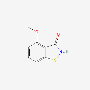 molecular formula C8H7NO2S B13490231 4-Methoxybenzo[d]isothiazol-3(2H)-one 