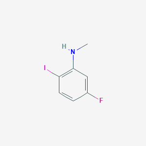 5-Fluoro-2-iodo-N-methylaniline