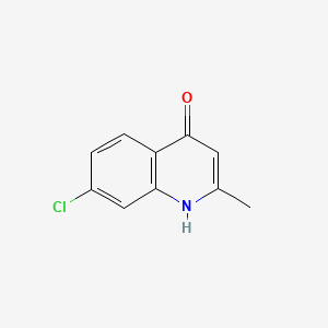 molecular formula C10H8ClNO B1349032 7-Chloro-2-methylquinolin-4-ol CAS No. 70499-13-7