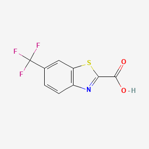 6-(Trifluoromethyl)-1,3-benzothiazole-2-carboxylic acid