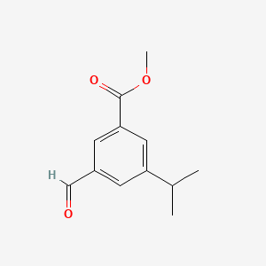 Methyl 3-formyl-5-isopropylbenzoate