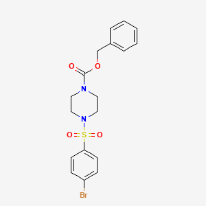 1-Cbz-4-[(4-bromophenyl)sulfonyl]piperazine