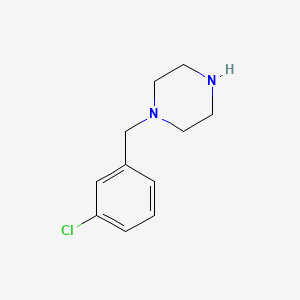 molecular formula C11H15ClN2 B1349040 1-(3-氯苄基)哌嗪 CAS No. 23145-91-7