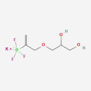 Potassium (3-(2,3-dihydroxypropoxy)prop-1-en-2-yl)trifluoroborate