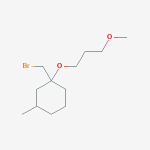 1-(Bromomethyl)-1-(3-methoxypropoxy)-3-methylcyclohexane