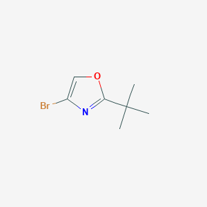 4-Bromo-2-tert-butyl-1,3-oxazole