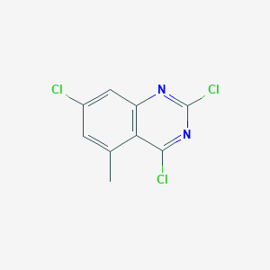 2,4,7-Trichloro-5-methylquinazoline