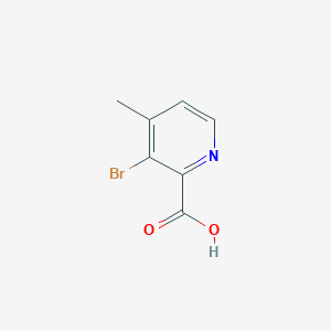 molecular formula C7H6BrNO2 B13490554 3-Bromo-4-methylpyridine-2-carboxylic acid 