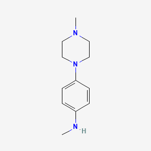 N-methyl-4-(4-methylpiperazin-1-yl)aniline