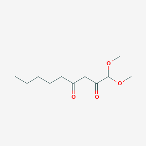 1,1-Dimethoxynonane-2,4-dione