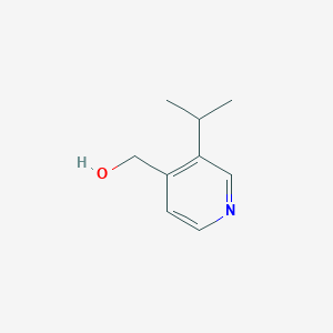 molecular formula C9H13NO B13490572 (3-Isopropylpyridin-4-yl)methanol 