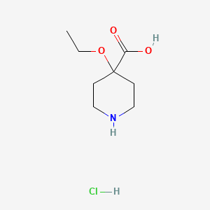 4-Ethoxypiperidine-4-carboxylic acid hydrochloride