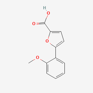 molecular formula C12H10O4 B1349062 5-(2-甲氧基苯基)-2-呋喃甲酸 CAS No. 54023-04-0