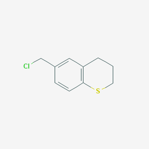 6-(chloromethyl)-3,4-dihydro-2H-1-benzothiopyran