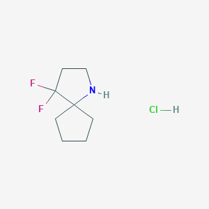 4,4-Difluoro-1-azaspiro[4.4]nonane hydrochloride