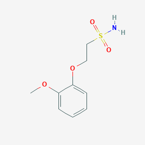 2-(2-Methoxyphenoxy)ethane-1-sulfonamide