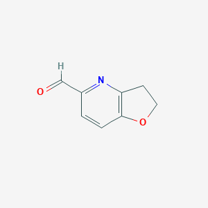 2H,3H-furo[3,2-b]pyridine-5-carbaldehyde