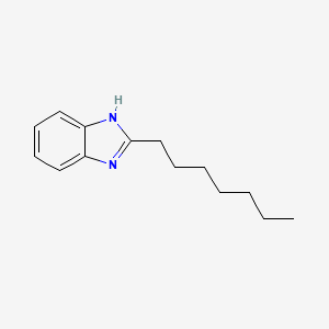B1349070 2-Heptylbenzimidazole CAS No. 5851-49-0