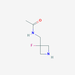 N-((3-Fluoroazetidin-3-yl)methyl)acetamide