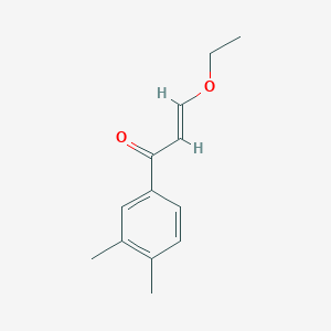 1-(3,4-Dimethylphenyl)-3-ethoxyprop-2-en-1-one