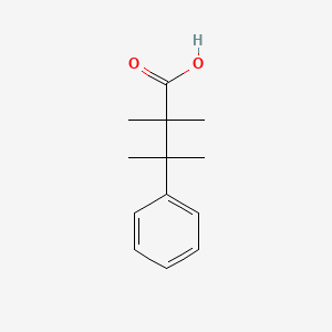 2,2,3-Trimethyl-3-phenylbutanoic acid