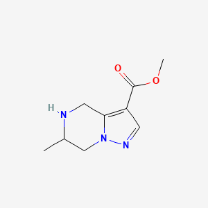 Methyl 6-methyl-4,5,6,7-tetrahydropyrazolo[1,5-a]pyrazine-3-carboxylate