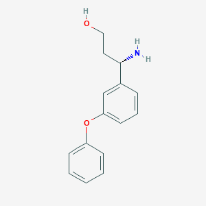 (3s)-3-Amino-3-(3-phenoxyphenyl)propan-1-ol