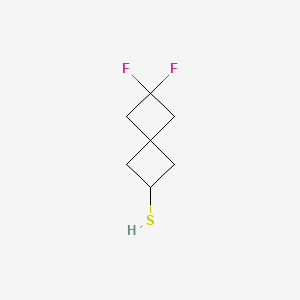 6,6-Difluorospiro[3.3]heptane-2-thiol