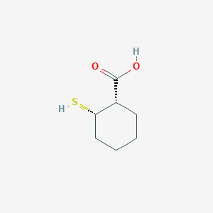 rac-(1R,2R)-2-sulfanylcyclohexane-1-carboxylic acid