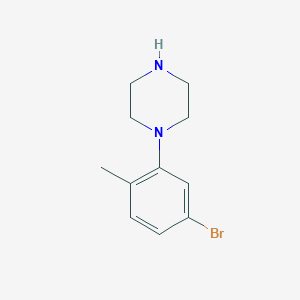 1-(5-Bromo-2-methylphenyl)piperazine