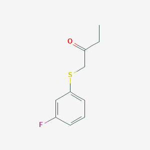 1-((3-Fluorophenyl)thio)butan-2-one