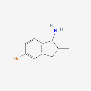 5-bromo-2-methyl-2,3-dihydro-1H-inden-1-amine