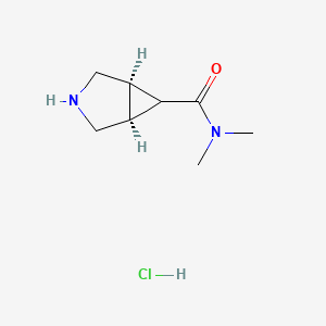 (1R,5S,6R)-N,N-dimethyl-3-azabicyclo[3.1.0]hexane-6-carboxamide hydrochloride