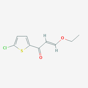 1-(5-Chlorothiophen-2-yl)-3-ethoxyprop-2-en-1-one