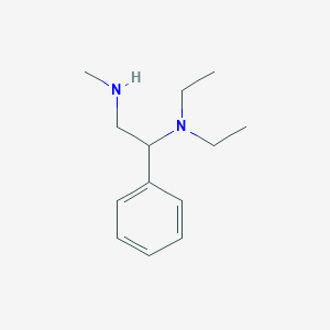 [2-(Diethylamino)-2-phenylethyl](methyl)amine