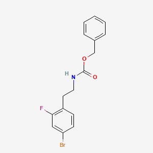 Benzyl 4-bromo-2-fluorophenethylcarbamate