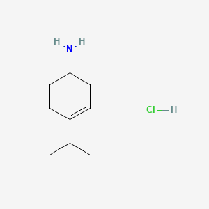 4-(Propan-2-yl)cyclohex-3-en-1-amine hydrochloride