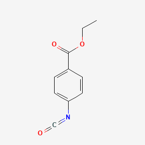 molecular formula C10H9NO3 B1349102 4-异氰酸酯苯甲酸乙酯 CAS No. 30806-83-8