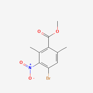 Methyl 4-bromo-2,6-dimethyl-3-nitrobenzoate