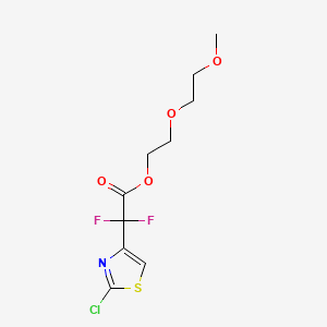 2-(2-Methoxyethoxy)ethyl 2-(2-chloro-1,3-thiazol-4-yl)-2,2-difluoroacetate